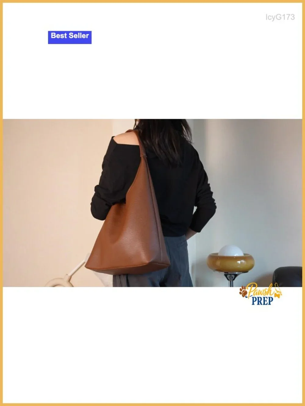 Vegan Leather Slouchy Hobo Bag for Women Large Shoulder Purse with Mini Bag Set